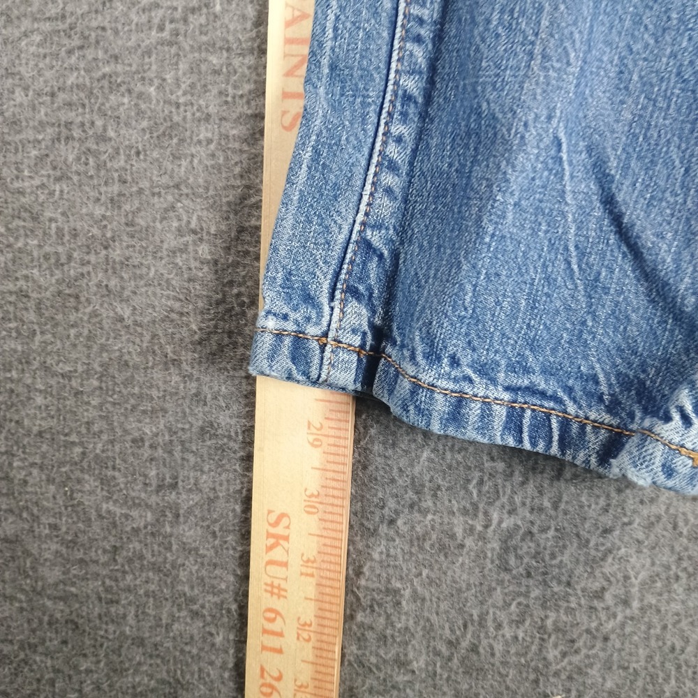Gap Kids Jeans Boys 16 Slim Straight Fit Light Wash Pocket Accent‎ Heavy Duty - Picture 9 of 10